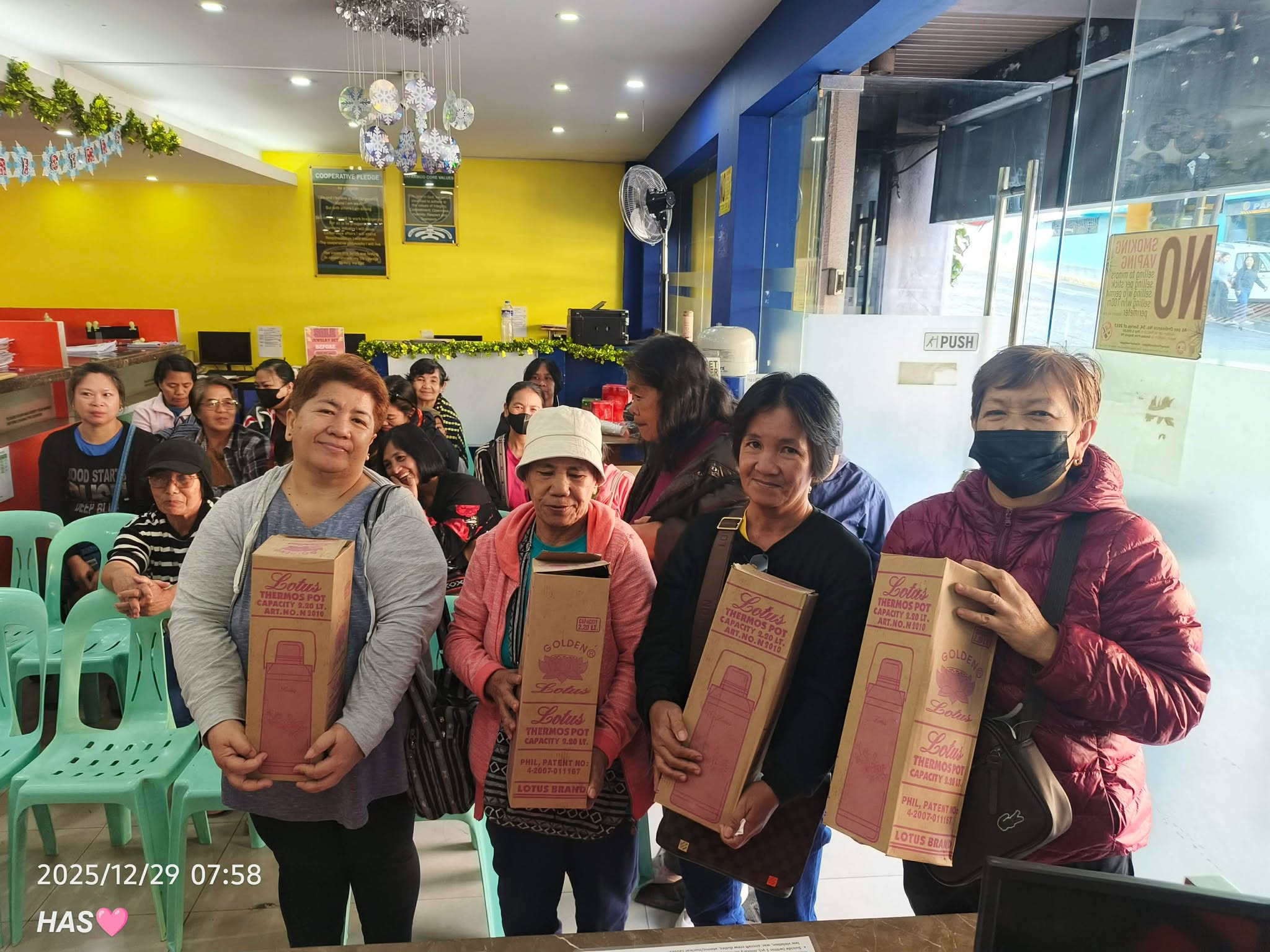 Give-aways to Members